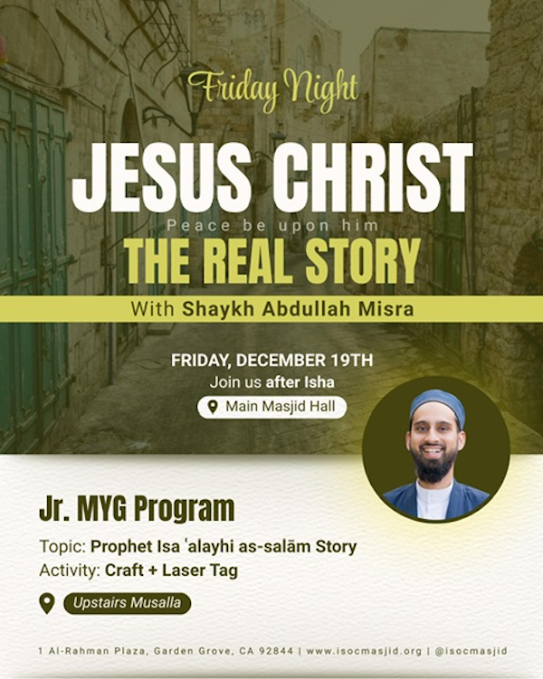 ISOCweb's tweet image. ISOC Weekly News 12/19/2025: Friday Night Programs, Community Surveys, ISOC Hike - mailchi.mp/isocmasjid/iso…