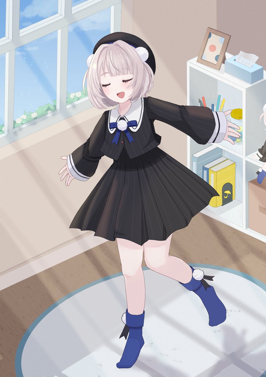 getsuya_'s tweet photo. あめの、うた

#雨衣コン2025
 #あめころあーと https://t.co/Rxe52DpBHt
