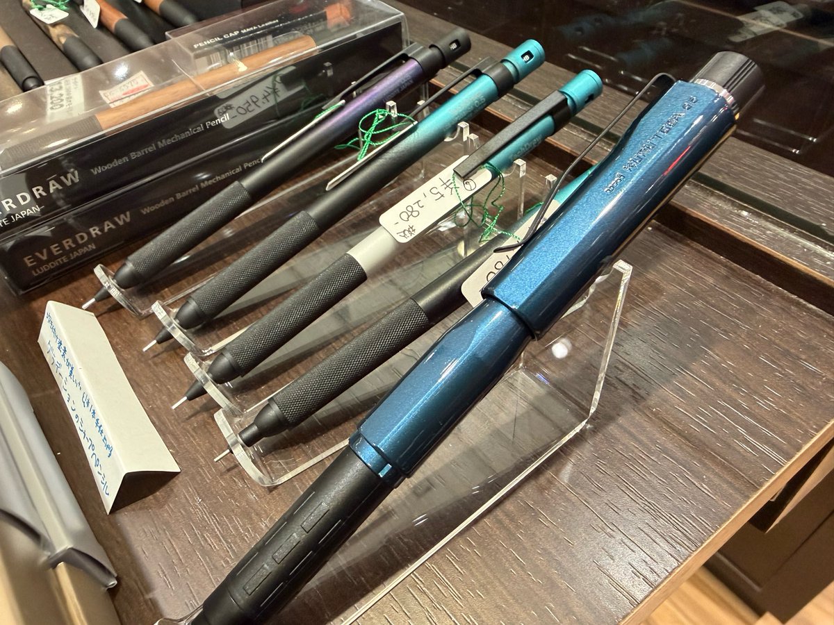 クルトガダイブ の #アビスブルー が入荷しました〜❗️ 今回の入荷は