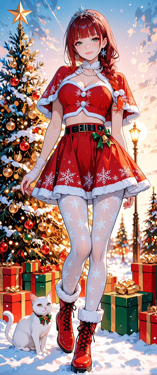 金曜のお昼、週末目前なのでゆるっといこうね✨ Original Art - SFW🎄