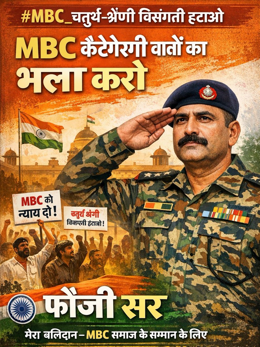 pradhangurjar__'s tweet photo. चतुर्थ श्रेणी कर्मचारी भर्ती 2024 में MBC वर्ग के साथ गंभीर विसंगति सामने आई है। निर्धारित 12.50% क्षैतिज आरक्षण के विपरीत MBC में 20.26% पद दे दिए गए, जिससे MBC सामान्य वर्ग के 190 से अधिक पद काट लिए गए हैं। जबकि विज्ञप्ति में MBC Ex-Servicemen का बैकलॉग शून्य है।
@alokrajRSSB https://t.co/r6sWzT7P80