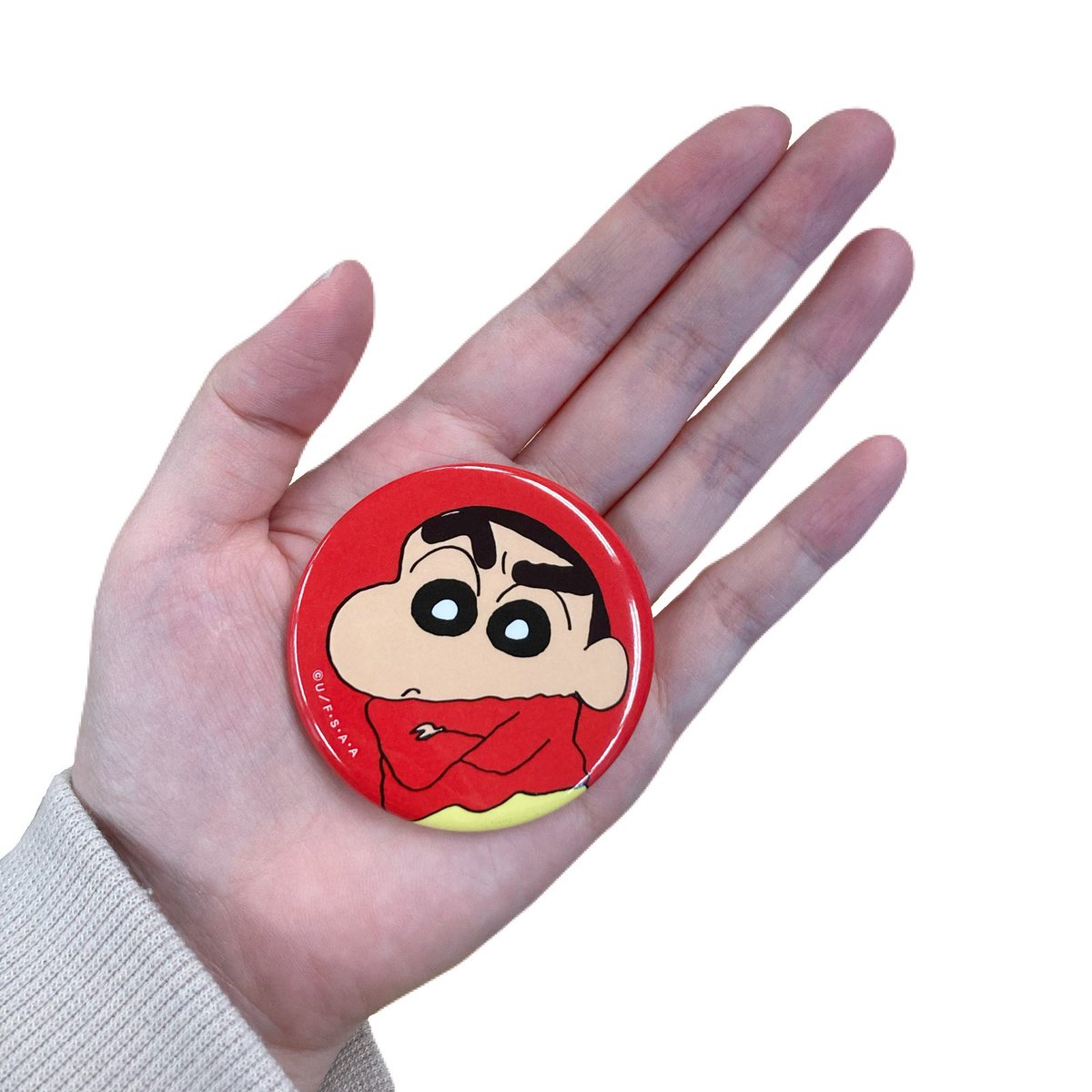 【希少】クレヨンしんちゃん　カスカベ防衛隊　缶バッジ　ホログラム ⭐️新商品🐴✨ しんちゃん／カスカベ防衛隊のブラインド缶バッジが