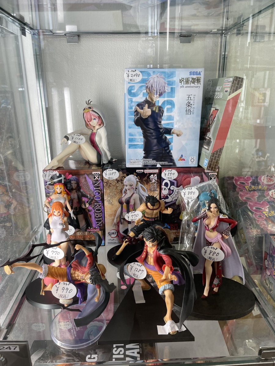 ☆F247 ワンピースフィギュア 一番くじ ルフィ 各種