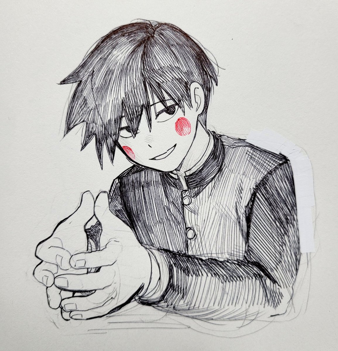 연필 두고옴 이슈