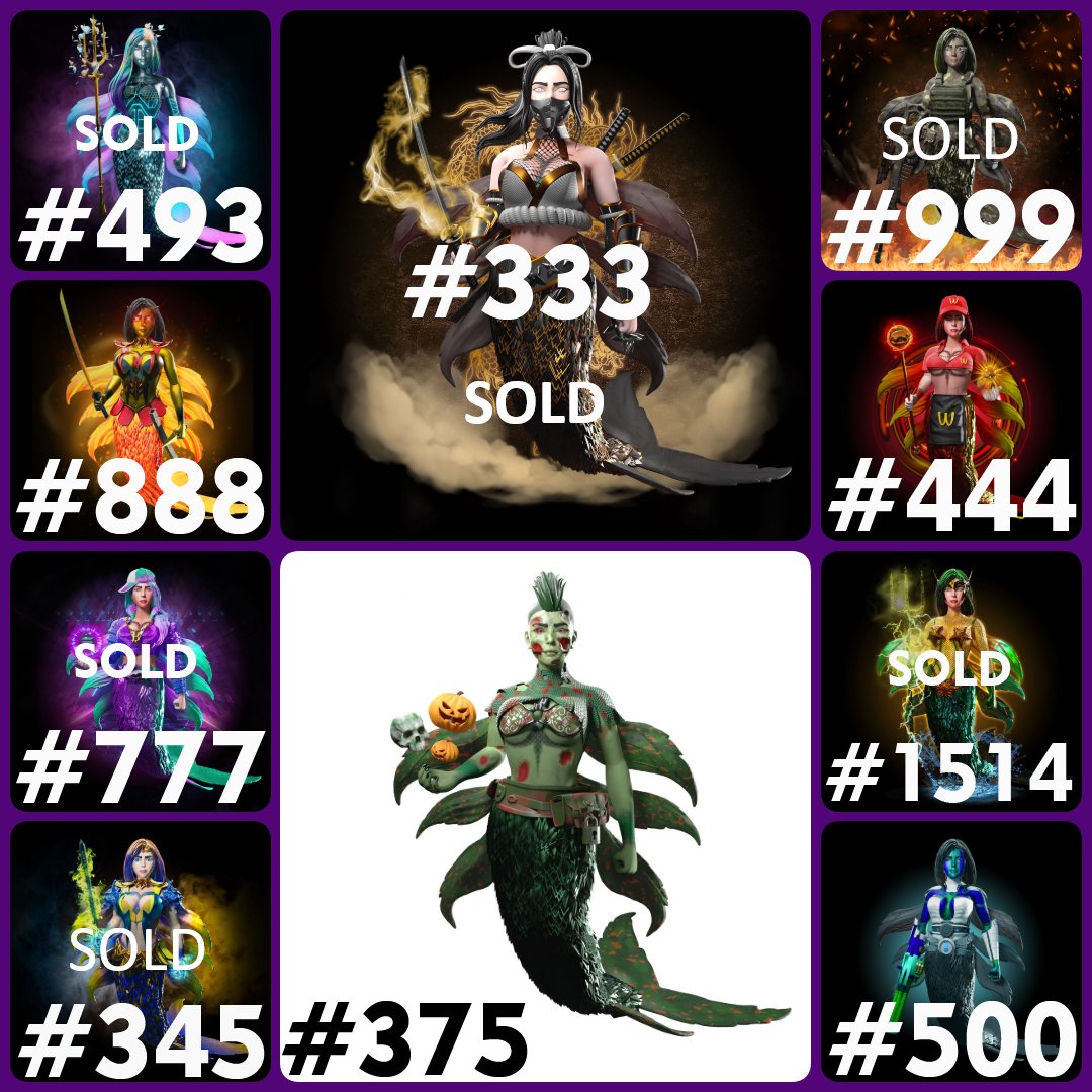 🚨  Weekend Event 🚨

**Every mint 2 Sirens will get 1 Free mint**
----------

**6 of 10 Normal 1/1 Sirens has been minted**

**💠 Mint a Normal 1/1 XenoSiren and you’ll receive: **
✨ 3x FREE Mints Xenosiren NFT
💰 1.000.000 $STARFRAG
💎 Special 1/1 Discord role
🧜‍♀️ Special 1/1