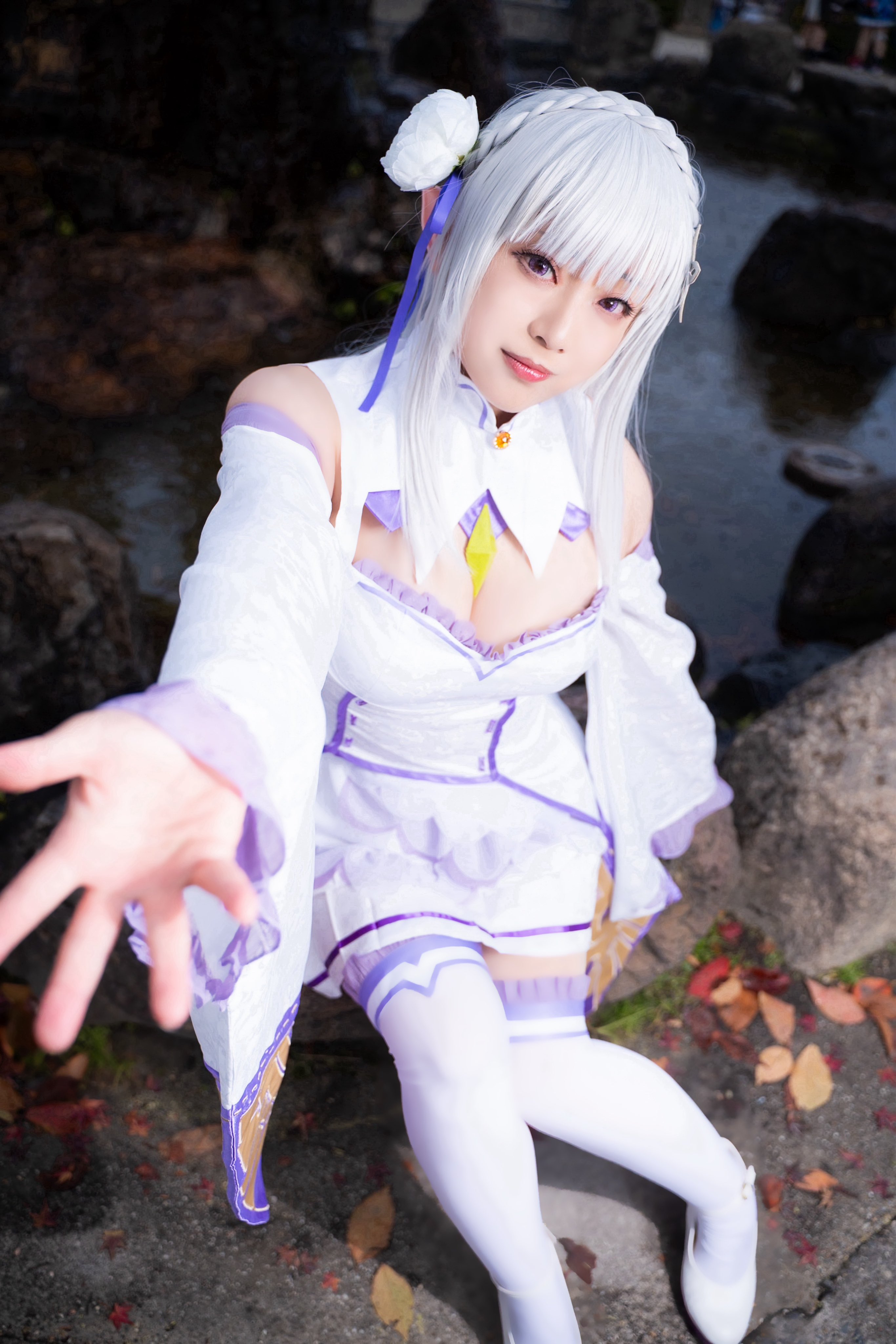 Cosplay Emilia Re:Zero