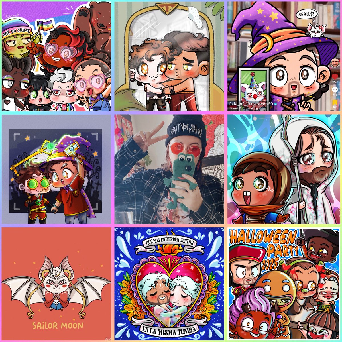 The overwhelming love everyone has poured towards what I do is something I can’t explain and can only reciprocate with more of what I enjoy, and that is, make you smile. To all the friends I made this year, I love you and you inspire me to be better every day #artvsartist2025