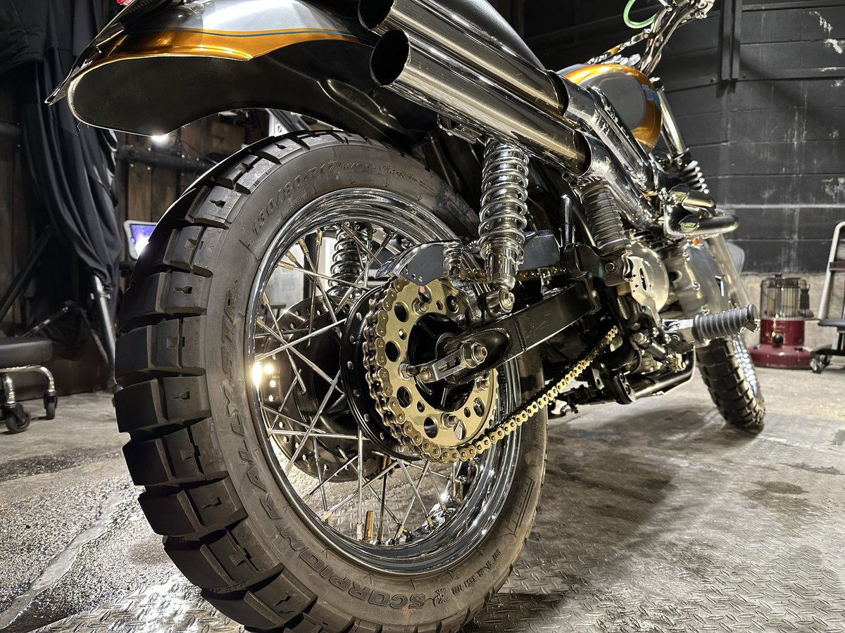 あなたのバイクのコンセプト 中島さんをイメージしました。(ビルダー談