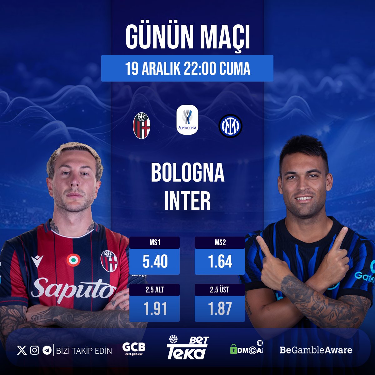 🔥GÜNÜN MAÇI!                        

#gununmaclari #bahis #slot #futbol #rulet #canlibahis #casino #sugarrush #bonanza #mac #tahmin #bonus 

tinyurl.com/tekabet