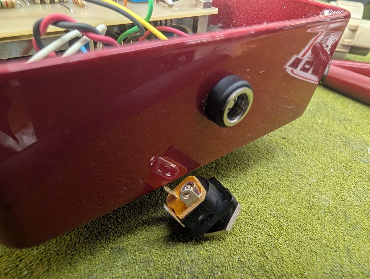 エフェクター】 DCジャック不良?だったので交換します！ 本日も