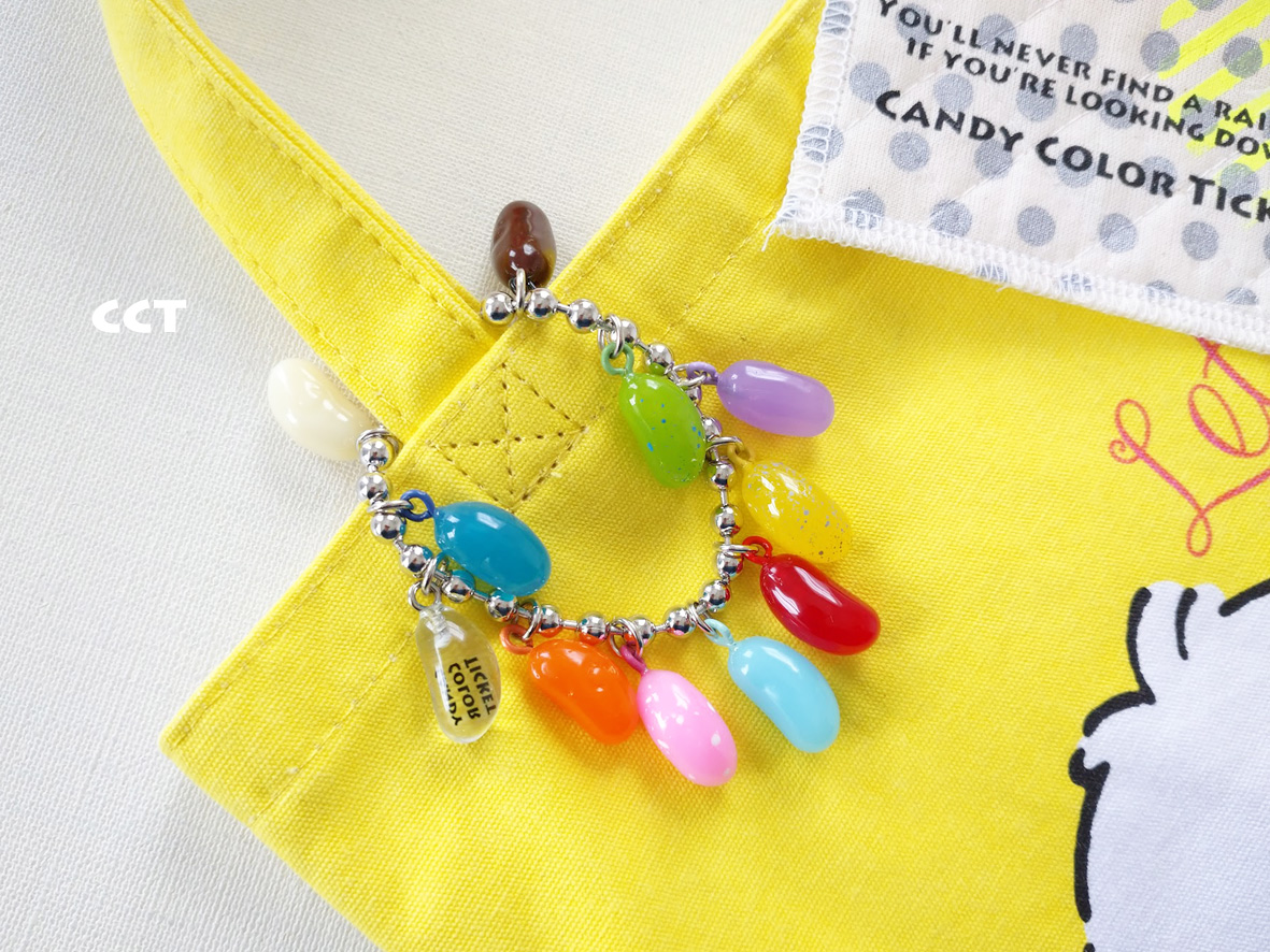 ビーンズのバッグチャーム』（＆小袋）出来上がり！🌈近いうちに