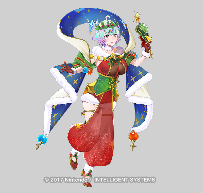 【お仕事】「ファイアーエムブレム ヒーローズ」にて聖夜に灯す希望 セイズさんを担当させていただきました!よろしくお願いいたします!🎄#FEヒーローズ 