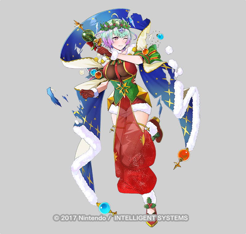 【お仕事】「ファイアーエムブレム ヒーローズ」にて聖夜に灯す希望 セイズさんを担当させていただきました!よろしくお願いいたします!🎄#FEヒーローズ 