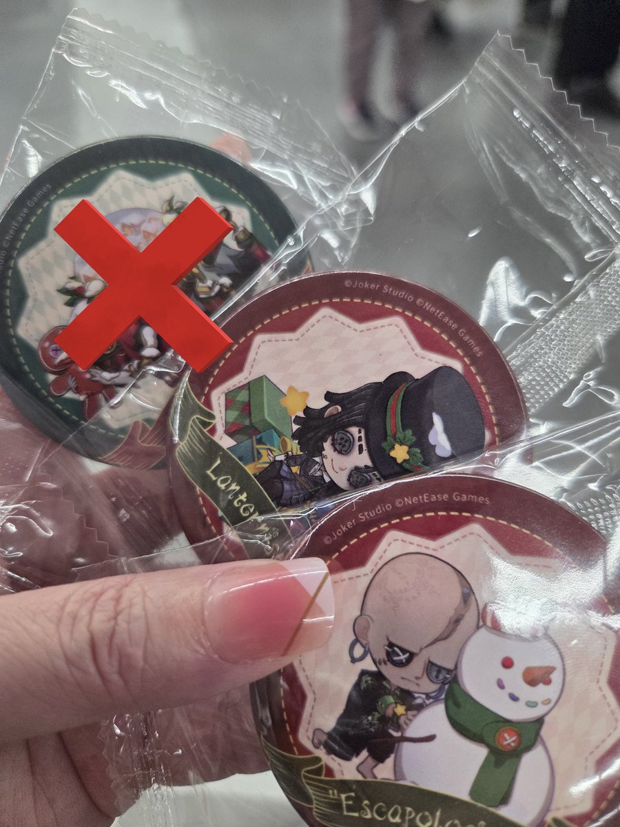 第五人格 IJL 2025秋季 プレイオフ会場限定缶バッジ ビリヤード