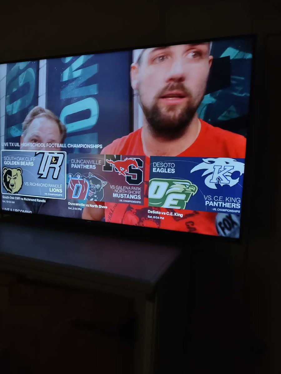 vantherebel's tweet image. Don't miss high school state championship games. They are on victory plus.... download the app to watch and don't ask is it free if I'm posting it you know it is 
#victoryplus #UILState #SouthOakCliff #duncanville #DesotoEagles