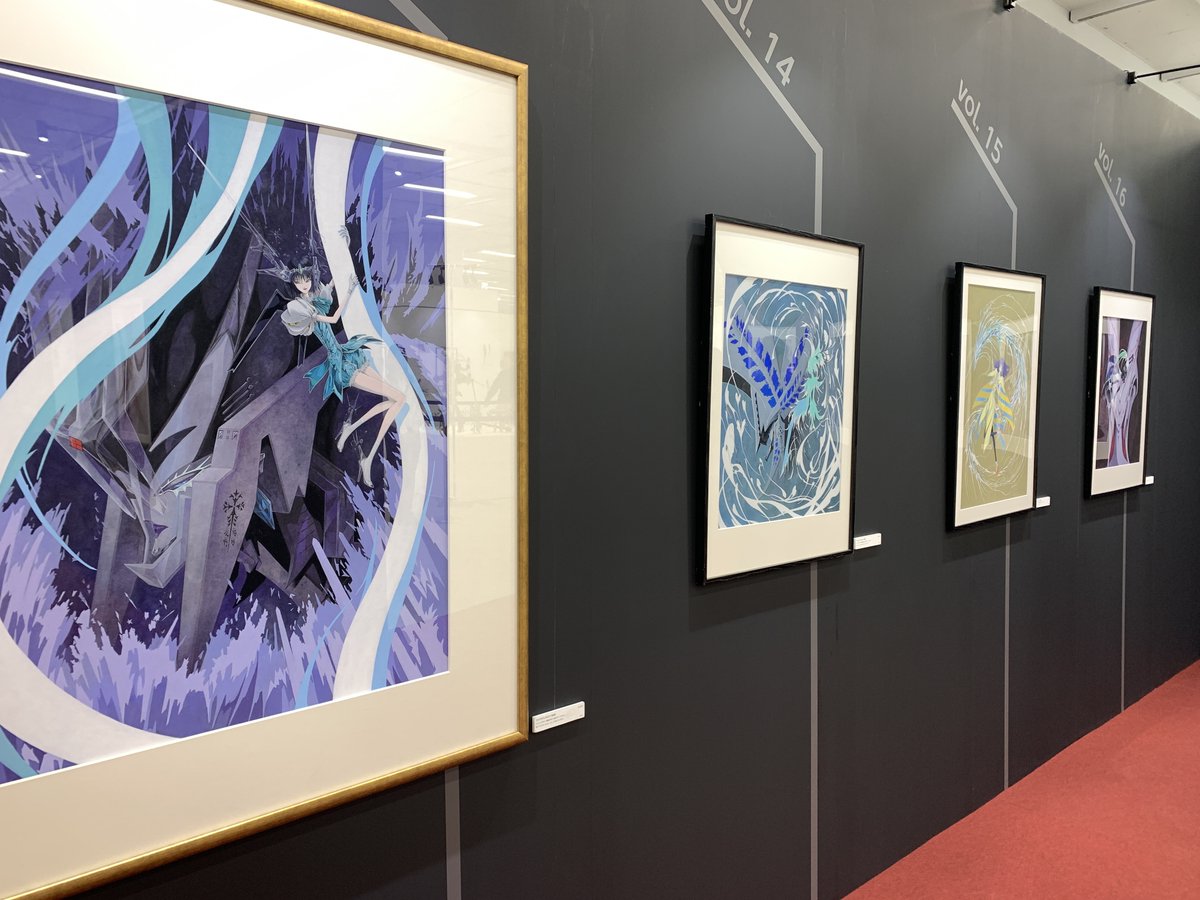 本日12月19日から #永野護デザイン展 が東京・池袋のサンシャイン