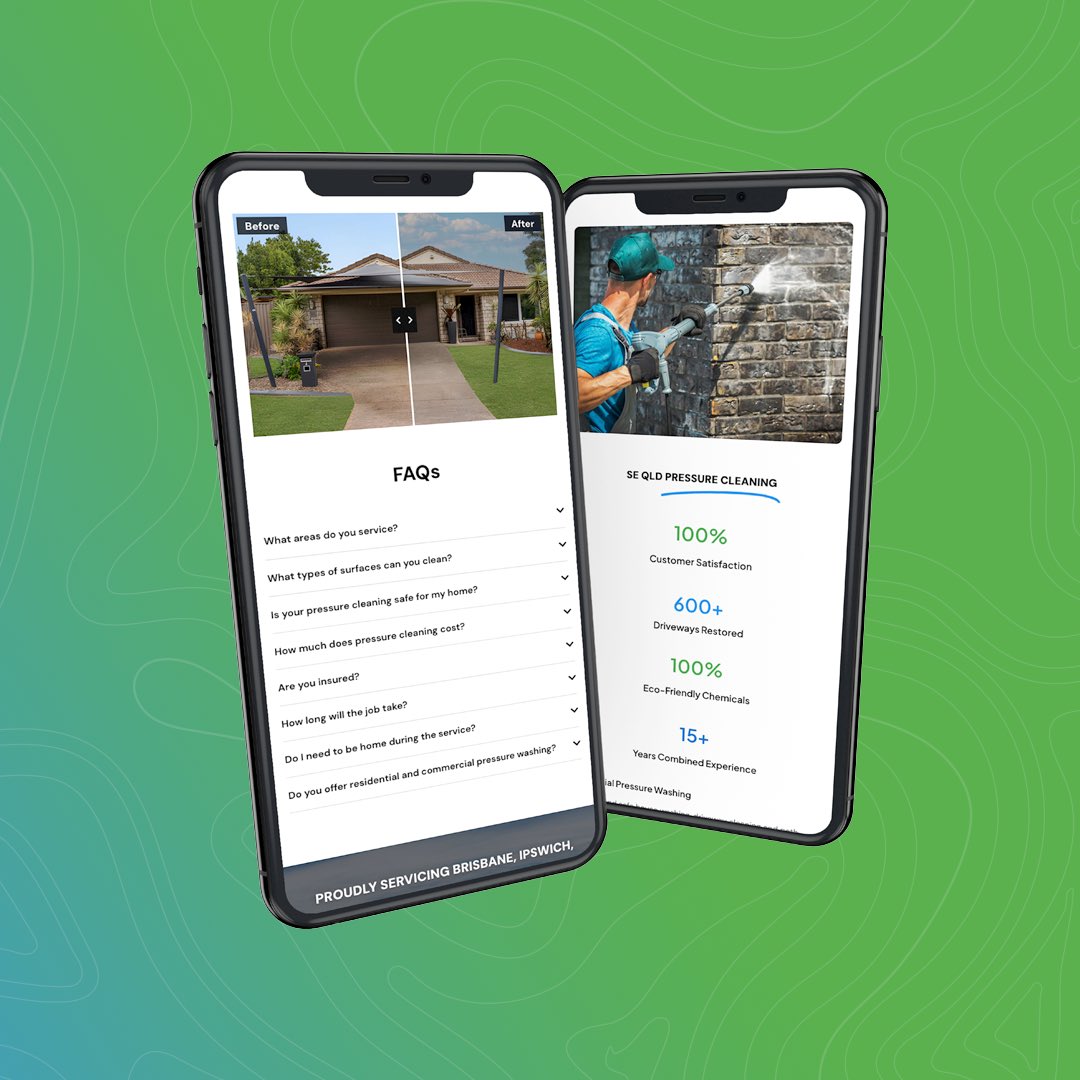 robertmullineux's tweet photo. I recently had the pleasure of launching a new website for Brisbane based pressure washing specialists Clean Slate Exteriors. https://t.co/1cfwiWEQKL