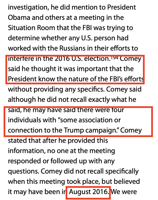 🚨DECLASSIFY COMEY'S COMMENTS TO OBAMA AND BRENNAN REGARDING THE HILLARY CLINTON RUSSIAGATE CONSPIRACY PLAN 

I am convinced these notes show Obama personally ordering the FBI investigation of the Trump campaign officials, starting with General Flynn. 

 <a href="/CIADirector/">CIA Director John Ratcliffe</a>