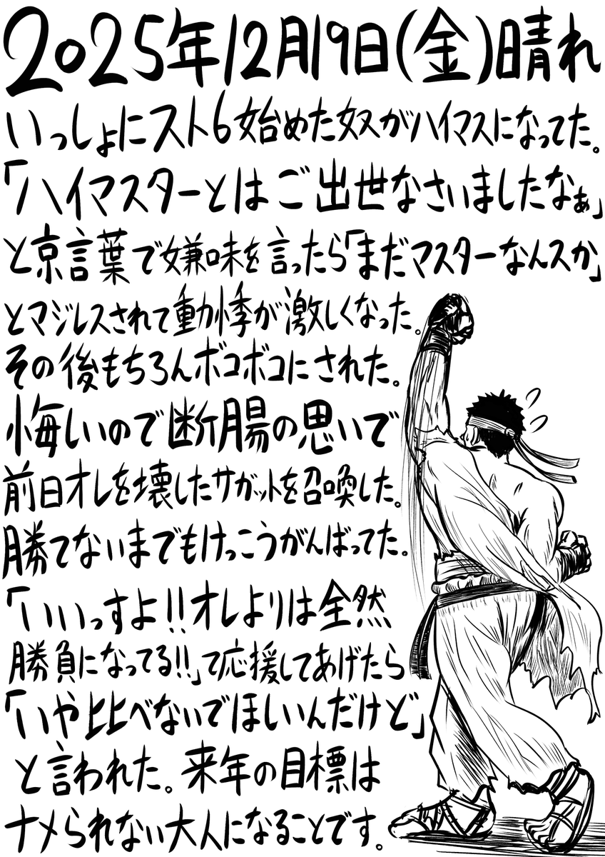 今日の日記。316日目。 
