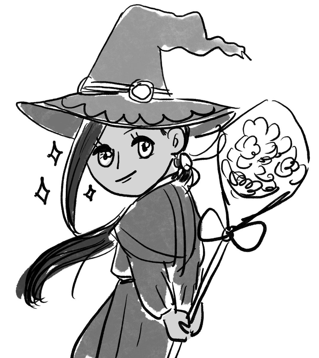 ウエハースのｼﾞｬﾐｩポーズが
「ごめーん！待った？」「全然⭐︎」って言ってから箒デートする少女漫画ポーズにしか見えん