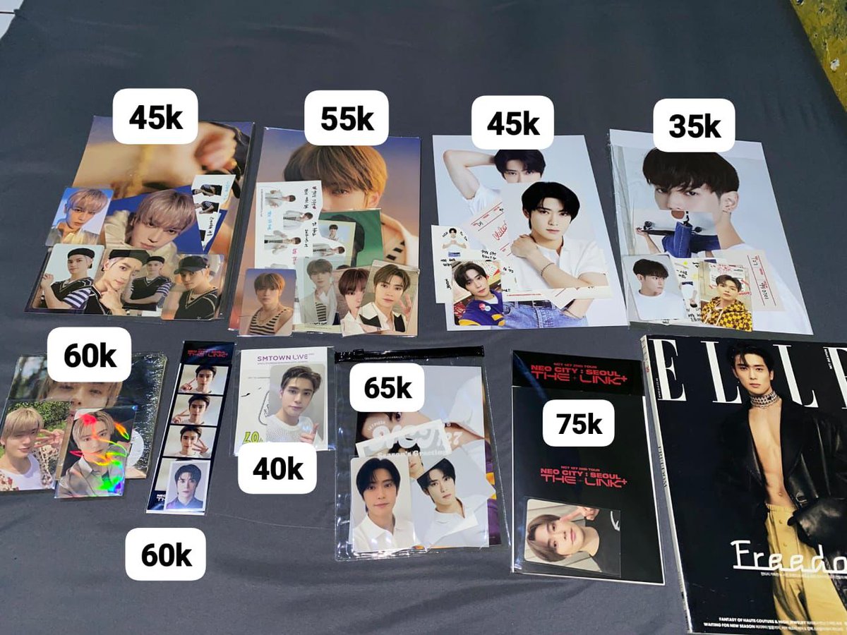 jameessct's tweet photo. [HELP RT!!] — mention/reply after dm

wts // want to sell 🛍
photocard nct official

— TAKE ALL 1.300 
     (free majalah jaehyun + binder dicon + box sg)
— dom jakpus, ina
— keep event with dp
— TOLONG BACA KETERANGAN DI BAWAH. https://t.co/el7g5XWasK