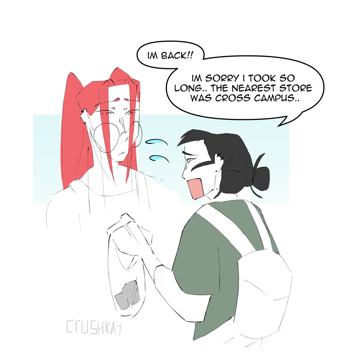 Crushkay123123's tweet photo. #zoemira #unitrix comic final part woop wooooooooooop #KPOPDEMONHUNTERS [1/4] https://t.co/CSFgp9grbg