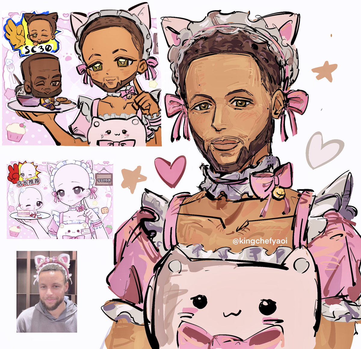 kingchefyaoi's tweet image. 🎀🐱