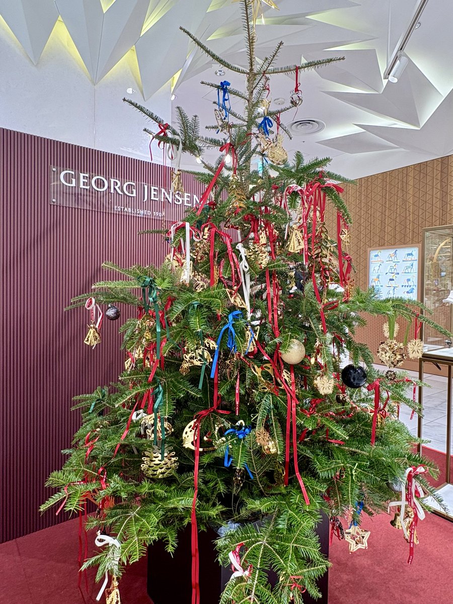 日本橋三越 #ジョージ ジェンセン なんとこのゴールドのステキな