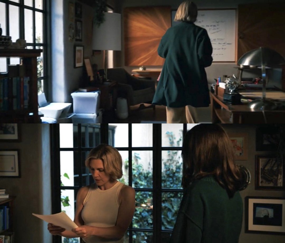 milfsincrime's tweet image. ZOSIA WEARING CAROLS CARDIGAN THEYRE SO GFS #pluribus