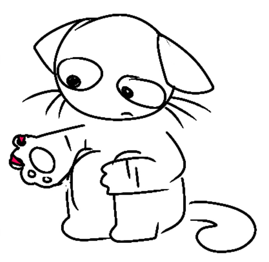 i keep getting hurt at work 💔 i can barely draw now bc my hand