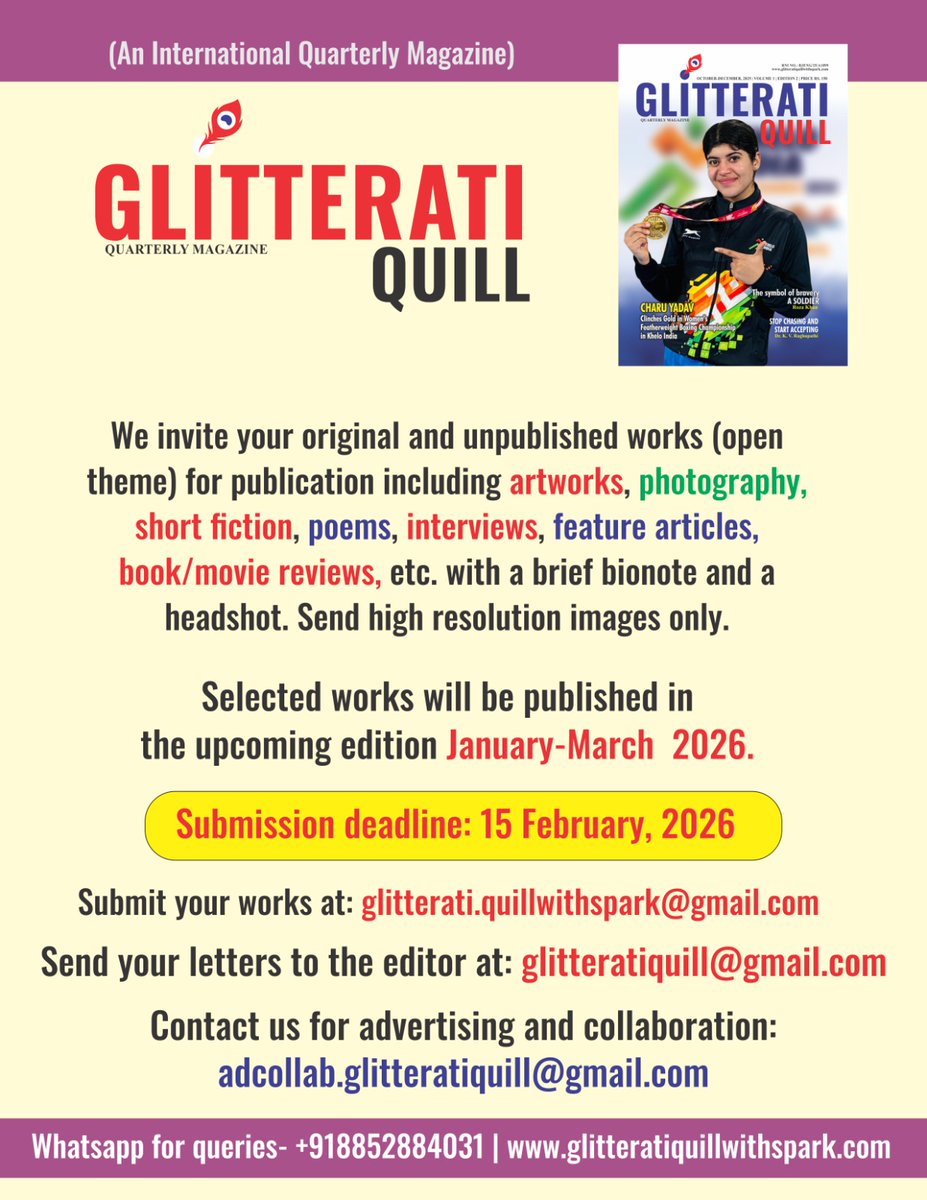 Glitterati Quill tweet media