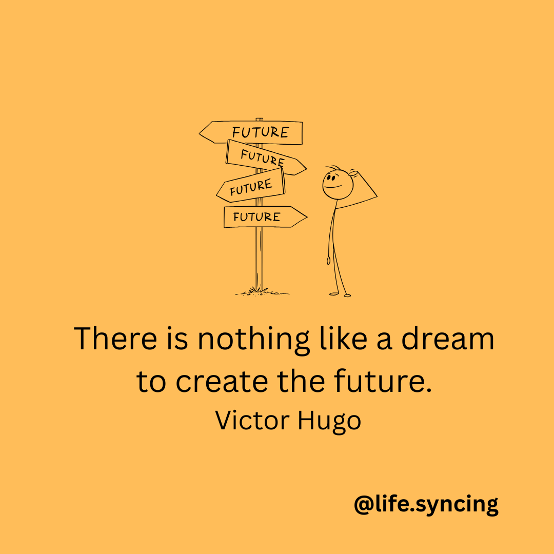 life_syncing's tweet image. “There is nothing like a dream to create the future.” — Victor Hugo

Dream boldly. The future follows vision. 🌱🚀
@life.syncing
#DreamBig #Vision #FutureFocused #PurposeDriven #Inspiration #Motivation #Mindset #PersonalGrowth #CreateYourFuture #LifeSyncing #QuoteOfTheDay #Wisdom