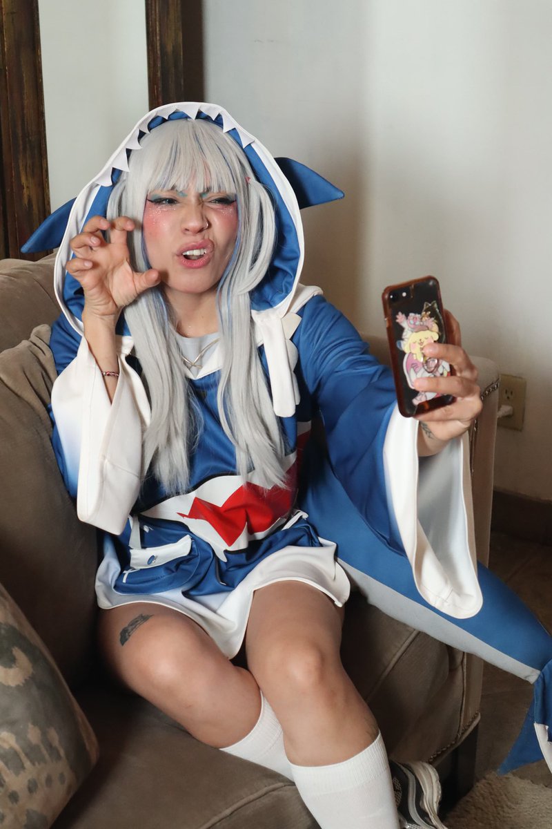 galaviz_69's tweet image. Dame un Grrr

#cosplayer #gawrgura #galavizcostume
