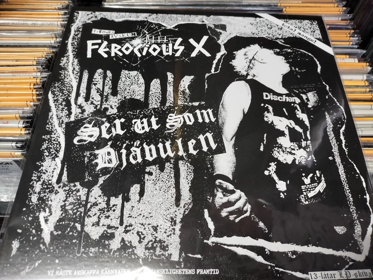 本日19日より FEROCIOUS X ファーストアルバム「Ser Ut Som Djavulen