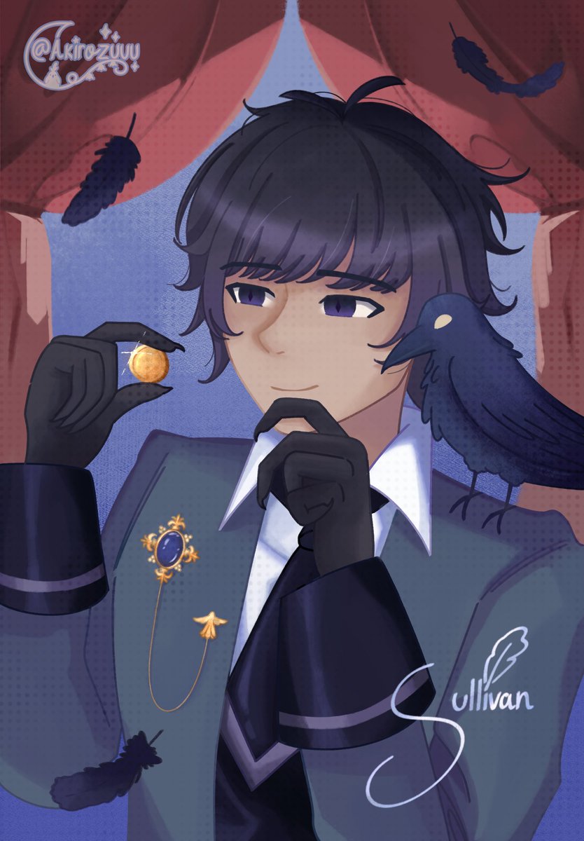 "Value is in the eye of the beholder, and to me, there are no such thing as fruitless treasure"

Happy Birthday, Rauno Corvidae Sullivan!🐦‍⬛

read pic desc for more!

#akirozuocs #ocs #ocbase