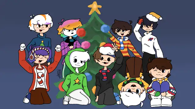 Buenooo, aunque esta versión del dibujo ya no aparezca en el video de Mazer la subo, si no no descansa mi alma hehe
¡¡¡FELIZ NAVIDAD A TODOS CHICOOOOOS!!!
#mazernavidad