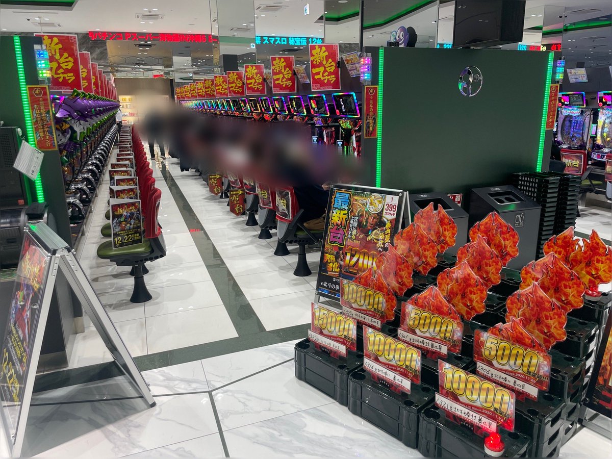 ラクエンプラス PR 西日本最大88台牙狼より65000発オーバー