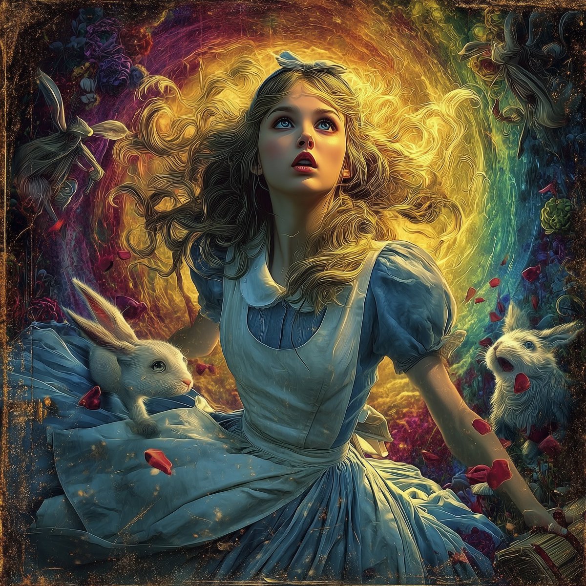 QT Your Art and Tag some Friends 💛💖 I'm carrying on the Alice