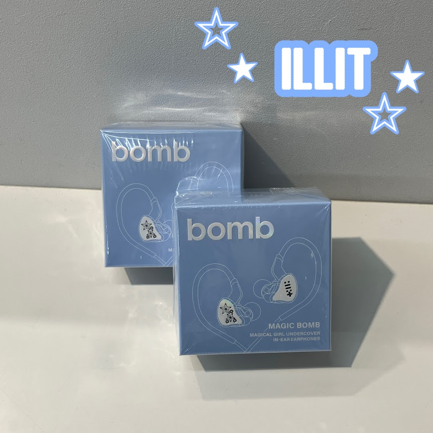 ILLITさんの3rd MINI ALBUM 『bomb』 Merch ver. 再入荷いたしました