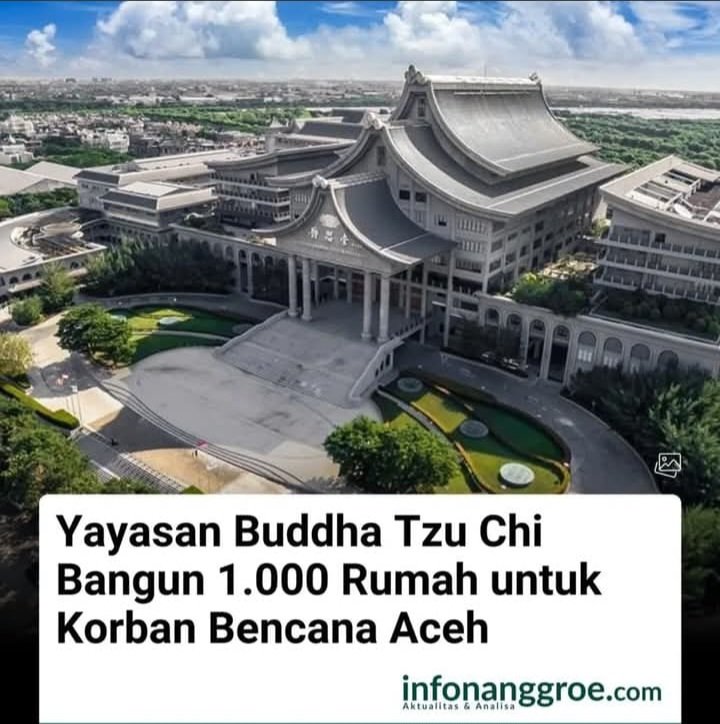 Yayasan Buddha Tzu Chi Indonesia memberikan bantuan seribu unit rumah hunian tetap (huntap) bagi masyarakat yang menjadi korban bencana banjir bandang dan tanah longsor di Aceh.

Bantuan ini difokuskan untuk masyarakat yang kehilangan tempat tinggal. 
antaranews.com/berita/5309692…