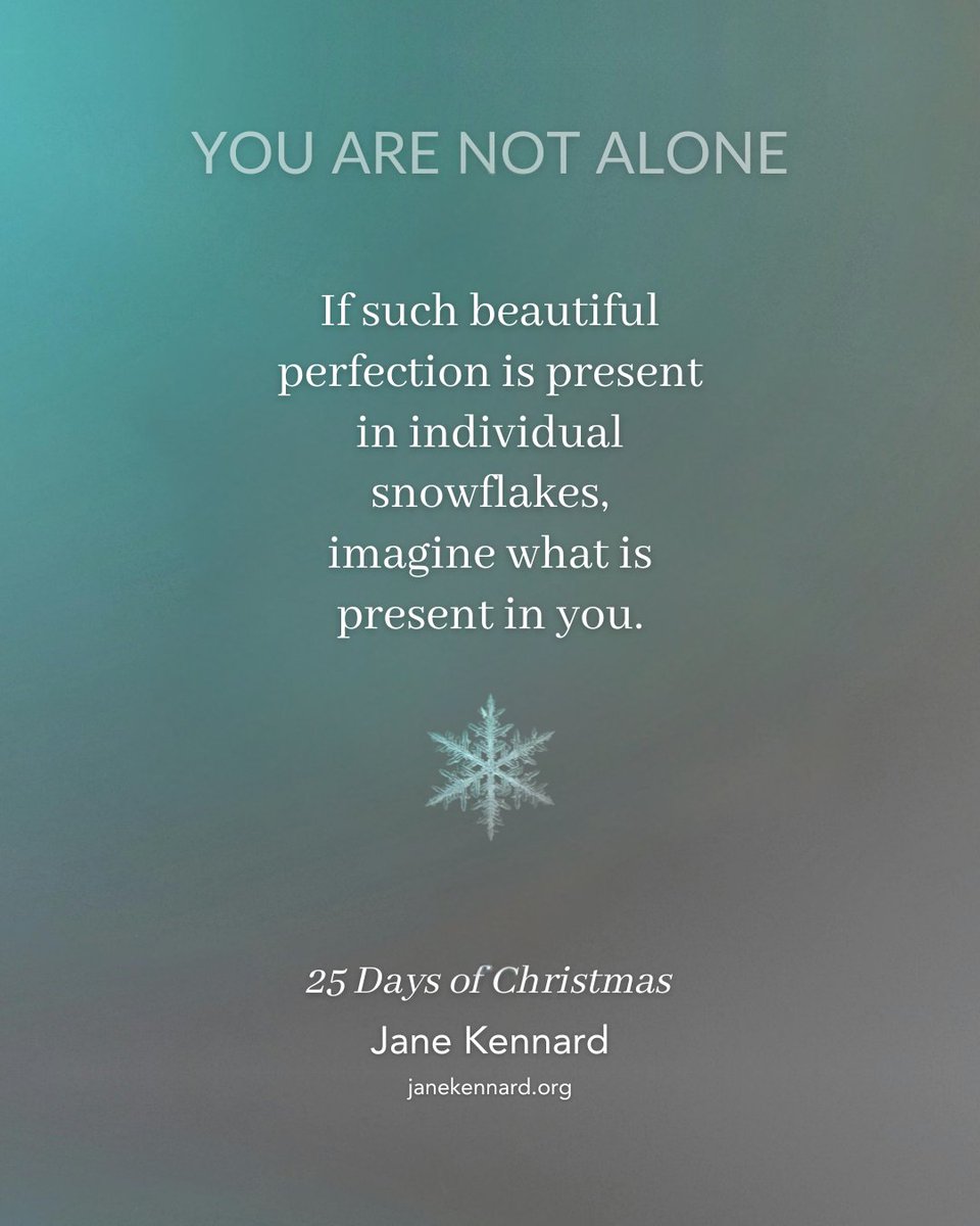 jane_kennard's tweet photo. Wishing you the Best of the Season!
Love,
Jane
❤️

25 Days of Christmas ✨
You are not alone

Jane Kennard
Author, Psychic, Medium, Channel
Something To Hold (book)
Shared Wisdom
https://t.co/EKfGPDt4k3

#merrychristmas #circleswithincircles #love #youarenotalone #janekennard https://t.co/cczB9pKHFa