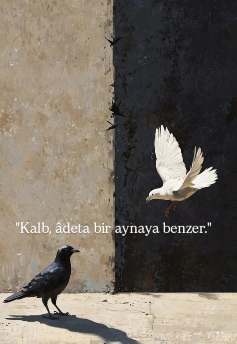 Kalbinde ne varsa onu görürsün.. 
"Herşeyin üstümüze üstümüze geldiği an Sen gönlümüze İnşirah ferahlığı ver Allahım " 🤲
#Cuma 🌹🍃