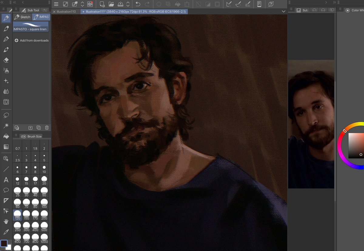 onthecrosslook's tweet image. john carter painting practice #er