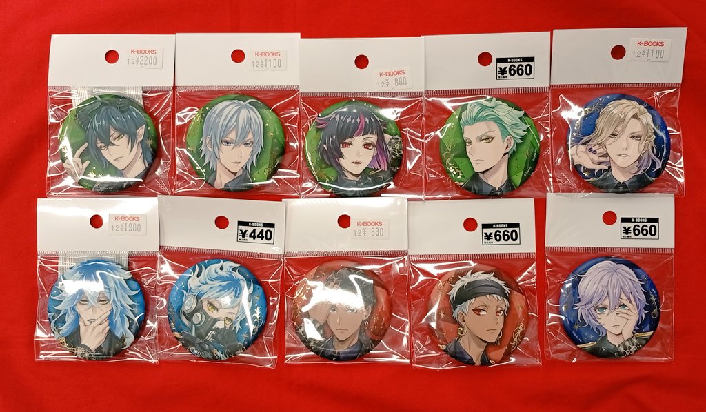 入荷情報】 ツイステッドワンダーランド 5周年記念缶バッジ マレウス