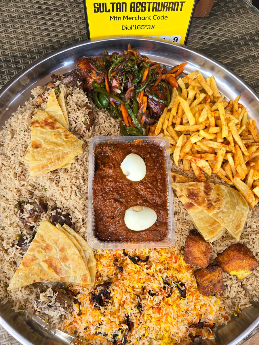 SultanRestaur2's tweet image. FULL COASTAL FUSION LUSANIA 🤤
150.000/-
4 DIFFERENT MEALS
GOAT PILAO
CHICKEN BIRYANI 
CHICKEN PILAK
CHIPS + CHICKEN 
CHAPATI
COCONUT BEANS
GRAVY
SALAD