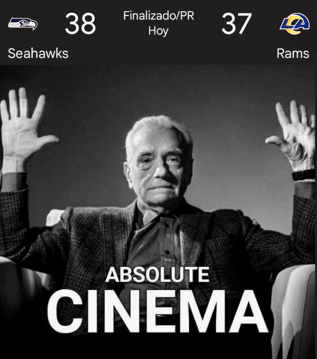 ¡¡GRACIAS POR ESTE PERRO PARTIDAZO QUE VIMOS HOY!! ¡¡SEAHAWKS VS. RAMS FUE UNA EPICA BATALLA DE LA NFC WEST!! ¡¡TE AMO MUCHO, #NFL!! ¡¡JUEGO DEL AÑO!!🔥😍

#Seahawks | #RamsHouse