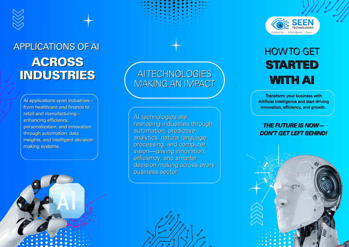 seentechs's tweet photo. AI development done right. Seen Technologies builds solutions that drive insights, automate tasks, and enhance business performance. #AIDevelopment #TechInnovation #AI https://t.co/7L863emnsP