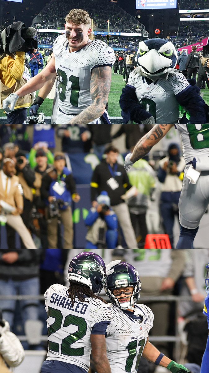 NFL's tweet image. Click around to see that first place feelin' 🙌