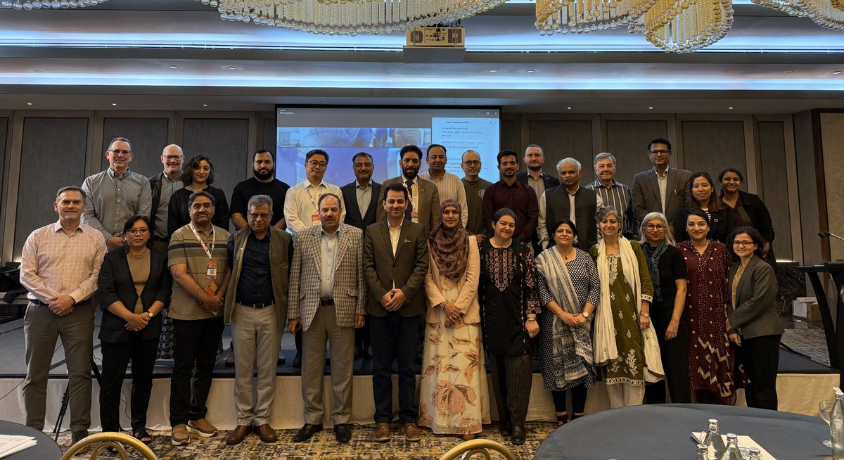 Last week, with <a href="/OhioState/">Ohio State</a>, we organised a workshop on "The Indus River Watershed in the Era of Climate Change", bringing researchers &amp; practitioners together to link evidence with humanitarian decisions. Takeaway: science matters most when is community-centric &amp; rights-based.