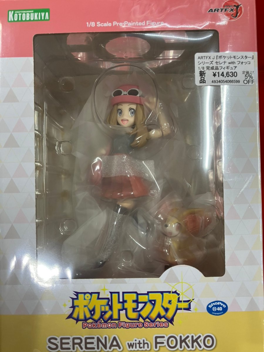 amiami_akiba's tweet image. 【#あみあみ秋葉原ラジオ会館店】            

コトブキヤ様の
「ARTFX J 『ポケットモンスター』シリーズ セレナ with フォッコ(再販)」入荷しました！

秋葉原にお越しの際は是非お立ち寄りください♪

#KOTOBUKIYA　#ポケモン